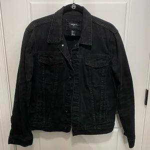 Black Jean Jacket